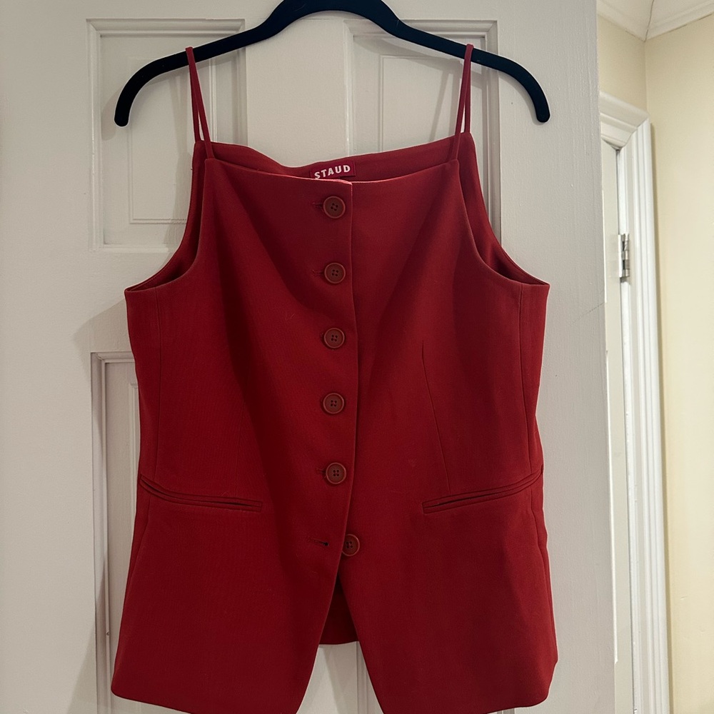 Staud Button Down Tank